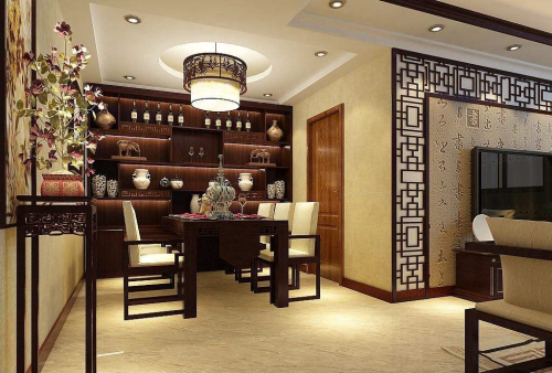 中国传统装修风格演变而来的新中式